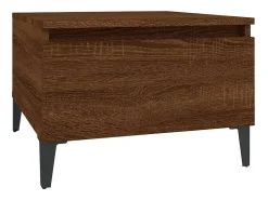 Mesa de centro 50x46x35 cm derivados madeira carvalho PT663711^ Mesa De Centro