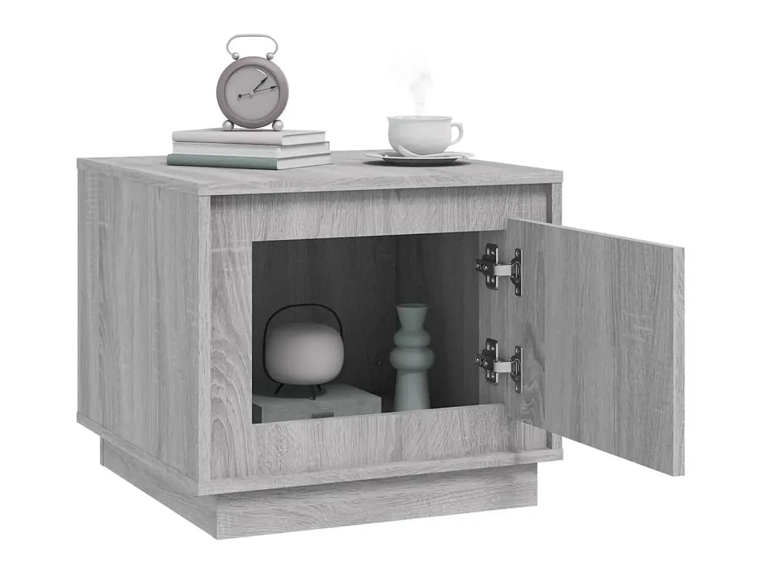 Online Mesa de centro 51x50x44 cm derivados de madeira sonoma PT165220 Cinzento