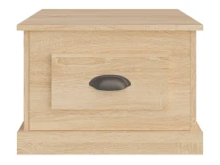 vidaxl Mesa de centro 50x50x35 cm derivados de madeira carvalho sonoma Natural claro
