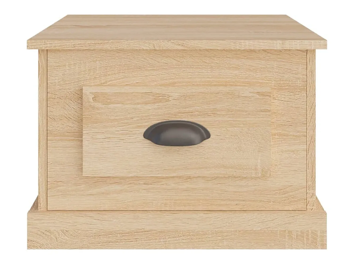 vidaxl Mesa de centro 50x50x35 cm derivados de madeira carvalho sonoma Natural claro