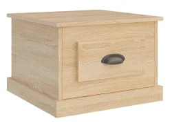 vidaxl Mesa de centro 50x50x35 cm derivados de madeira carvalho sonoma Natural claro