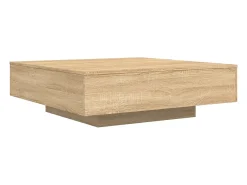Mesa de centro 100x100x31 cm derivados madeira carvalho sonoma PT314978^ Mesa De Centro
