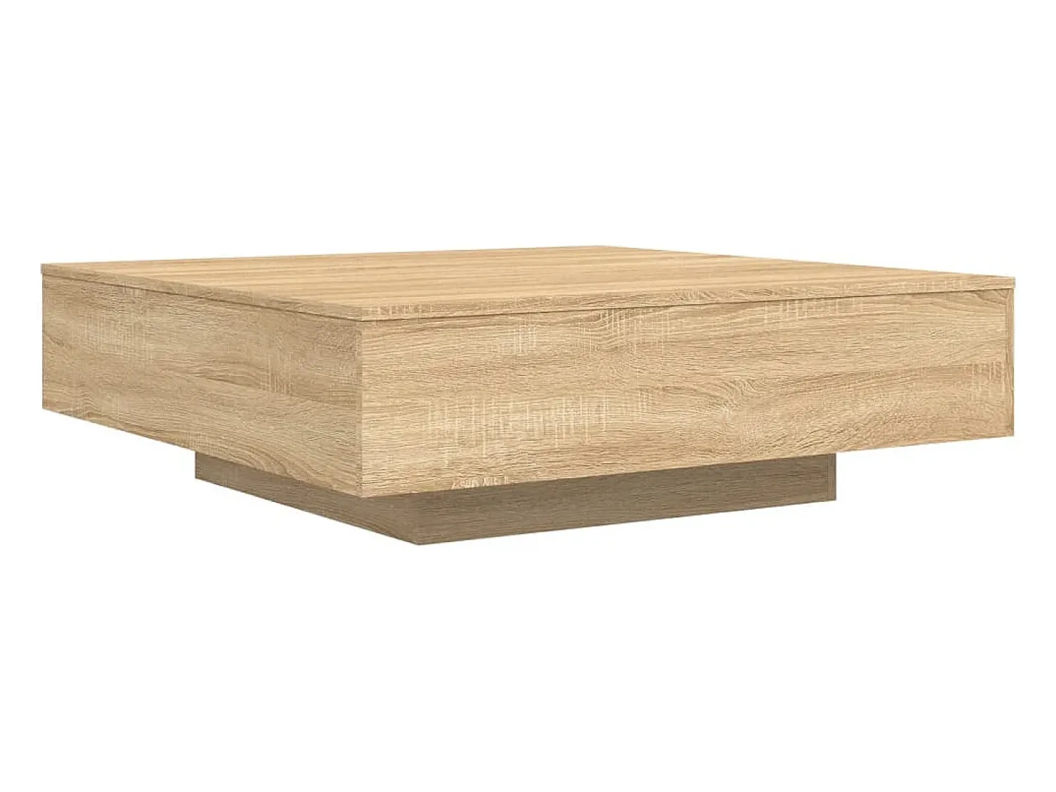 Mesa de centro 100x100x31 cm derivados madeira carvalho sonoma PT314978^ Mesa De Centro