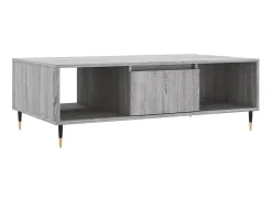Mesa De Centro* Mesa de centro 104x60x35 cm derivados madeira sonoma PT637950 Cinzento