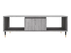 Mesa De Centro* Mesa de centro 104x60x35 cm derivados madeira sonoma PT637950 Cinzento