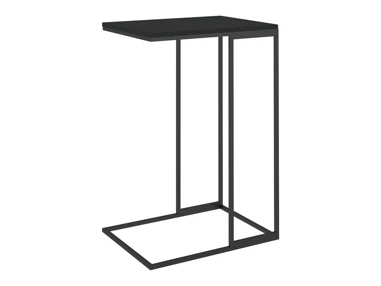 Sale Mesa de centro 40x30x59 cm derivados de madeira PT348522 Preto