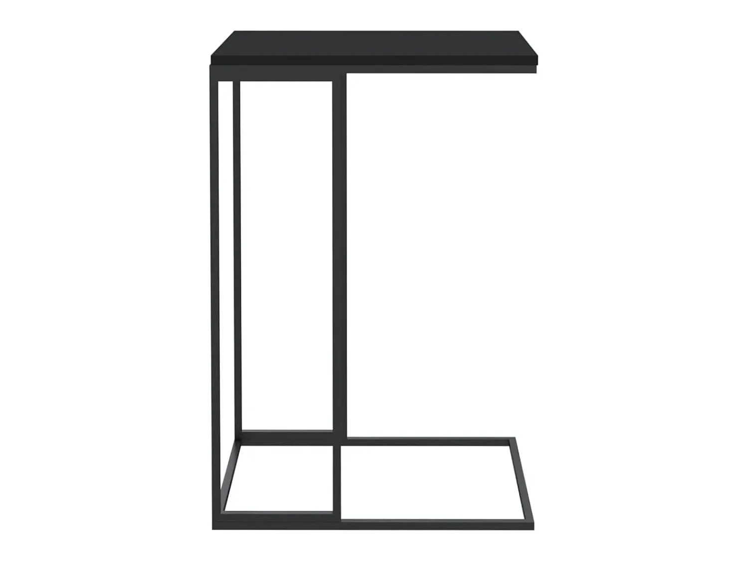 Sale Mesa de centro 40x30x59 cm derivados de madeira PT348522 Preto