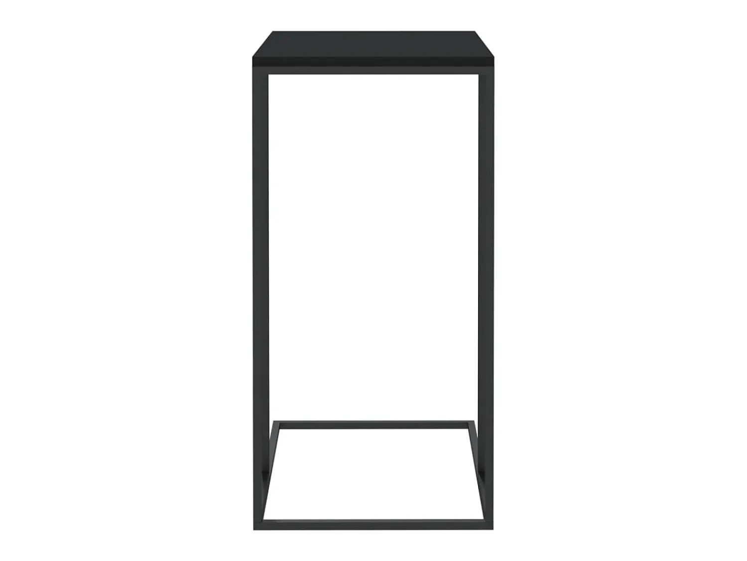 Sale Mesa de centro 40x30x59 cm derivados de madeira PT348522 Preto