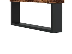 vidaxl Mesa de centro 90x44,5x45 cm derivados de madeira madeira velha^ Mesa De Centro