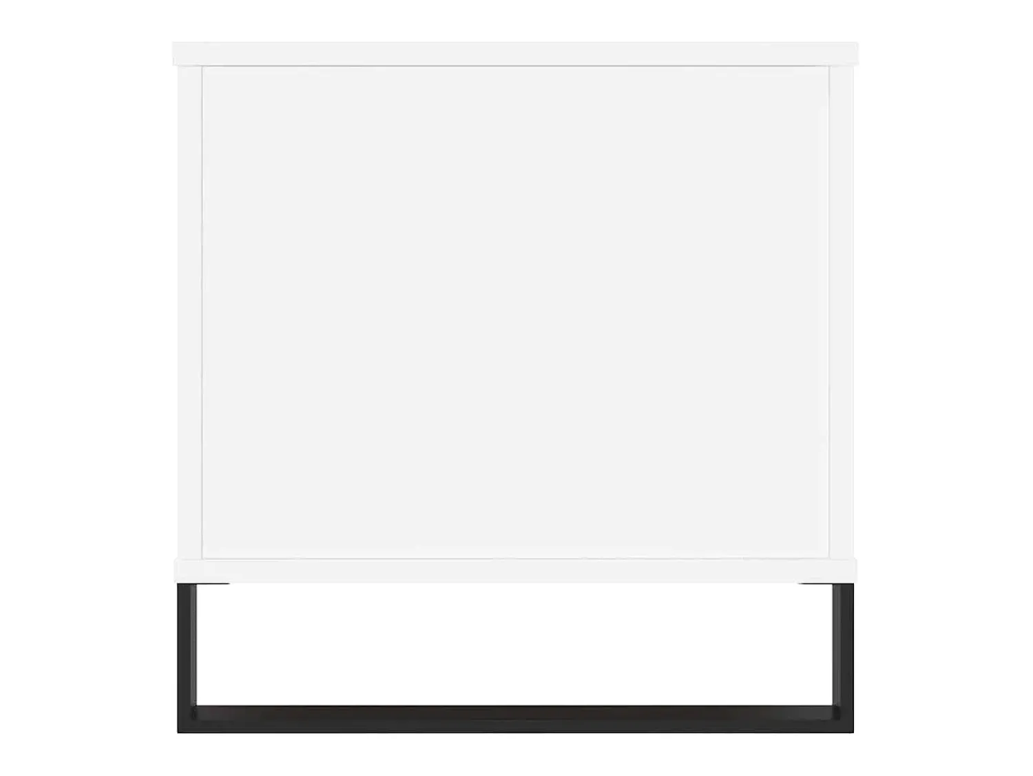 Mesa De Centro*vidaxl Mesa de centro 90x44,5x45 cm derivados de madeira Branco