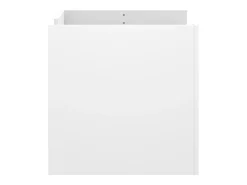 vidaxl Mesa de centro 80x50x50 cm derivados de madeira Branco