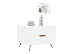 Sale Mesa de centro 50x50x40 cm derivados de madeira PT170095 Branco