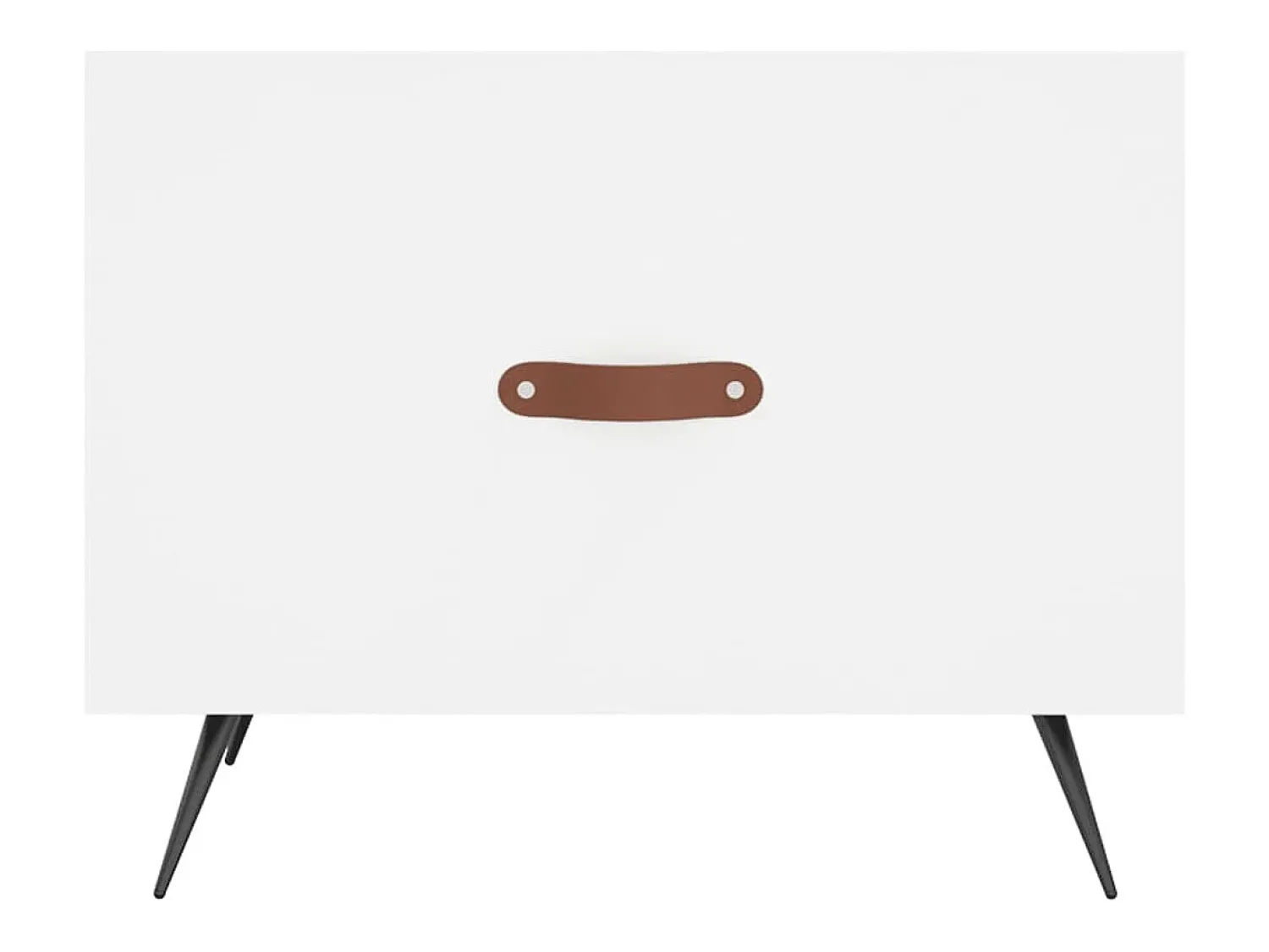 Best vidaxl Mesa de centro 50x50x40 cm derivados de madeira Branco