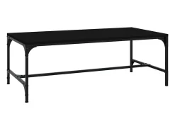 Online Mesa de centro 100x50x35 cm derivados de madeira PT378124 Preto