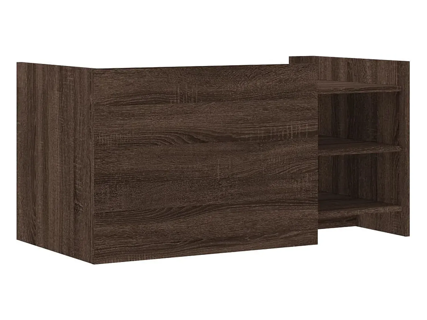 Mesa De Centro*vidaxl Mesa de centro 100x50x50 cm deriv. madeira carvalho castanho Natural claro