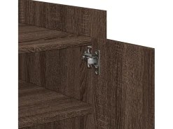 Mesa De Centro*vidaxl Mesa de centro 100x50x50 cm deriv. madeira carvalho castanho Natural claro