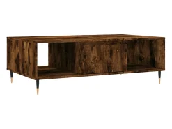 vidaxl Mesa de centro 104x60x35 cm derivados madeira carvalho fumado^ Mesa De Centro