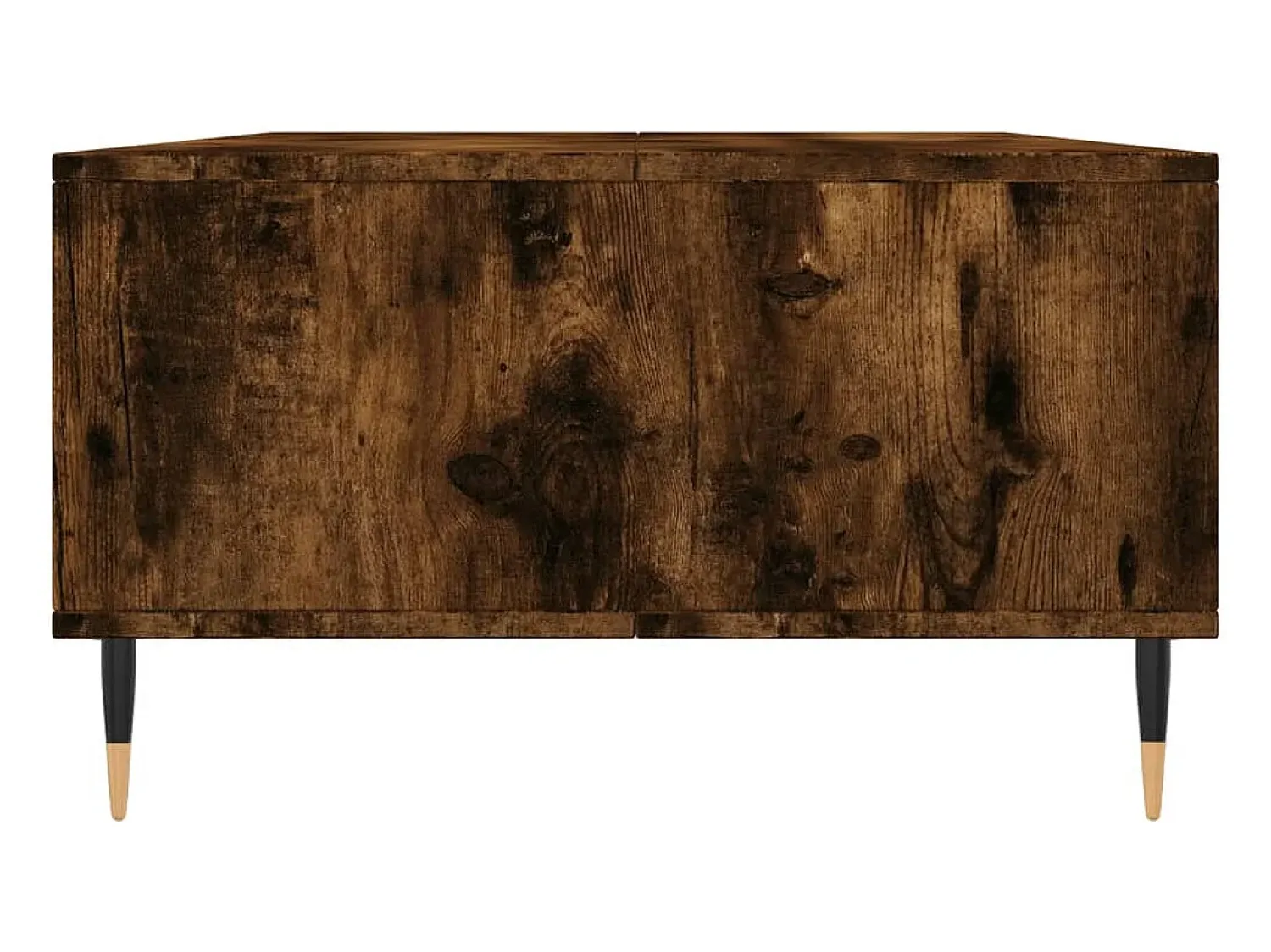 vidaxl Mesa de centro 104x60x35 cm derivados madeira carvalho fumado^ Mesa De Centro