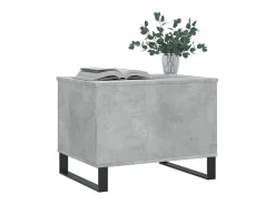 Mesa De Centro* Mesa de centro 60x44,5x45 cm derivados madeira cimento PT960396 Cinzento