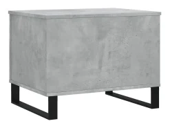 Mesa De Centro* Mesa de centro 60x44,5x45 cm derivados madeira cimento PT960396 Cinzento