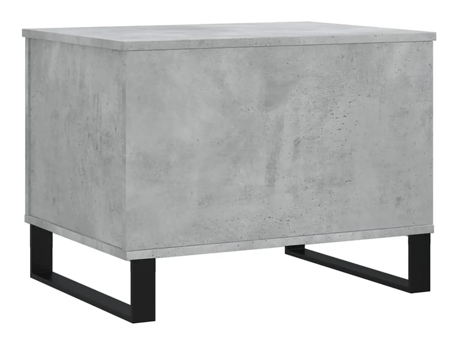 Mesa De Centro* Mesa de centro 60x44,5x45 cm derivados madeira cimento PT960396 Cinzento
