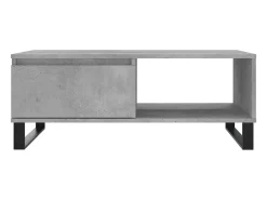 New Mesa de centro 90x60x35 cm derivados madeira cimento PT409921 Cinzento