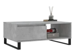 New Mesa de centro 90x60x35 cm derivados madeira cimento PT409921 Cinzento