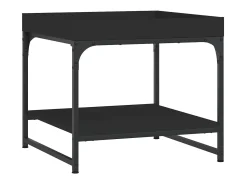 Mesa De Centro| Mesa de centro 49,5x49,5x45 cm derivados de madeira PT679227 Preto