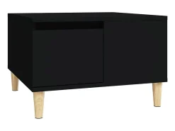 Sale Mesa de centro 55x55x36,5 cm derivados de madeira PT101040 Preto