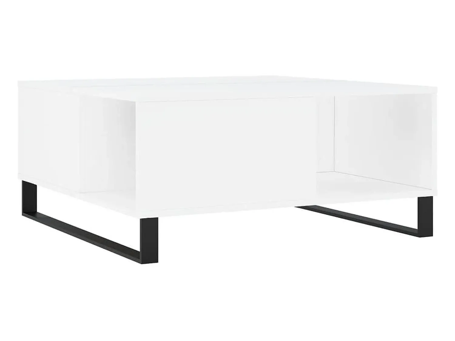 Mesa De Centro|vidaxl Mesa de centro 80x80x36,5 cm derivados de madeira Branco