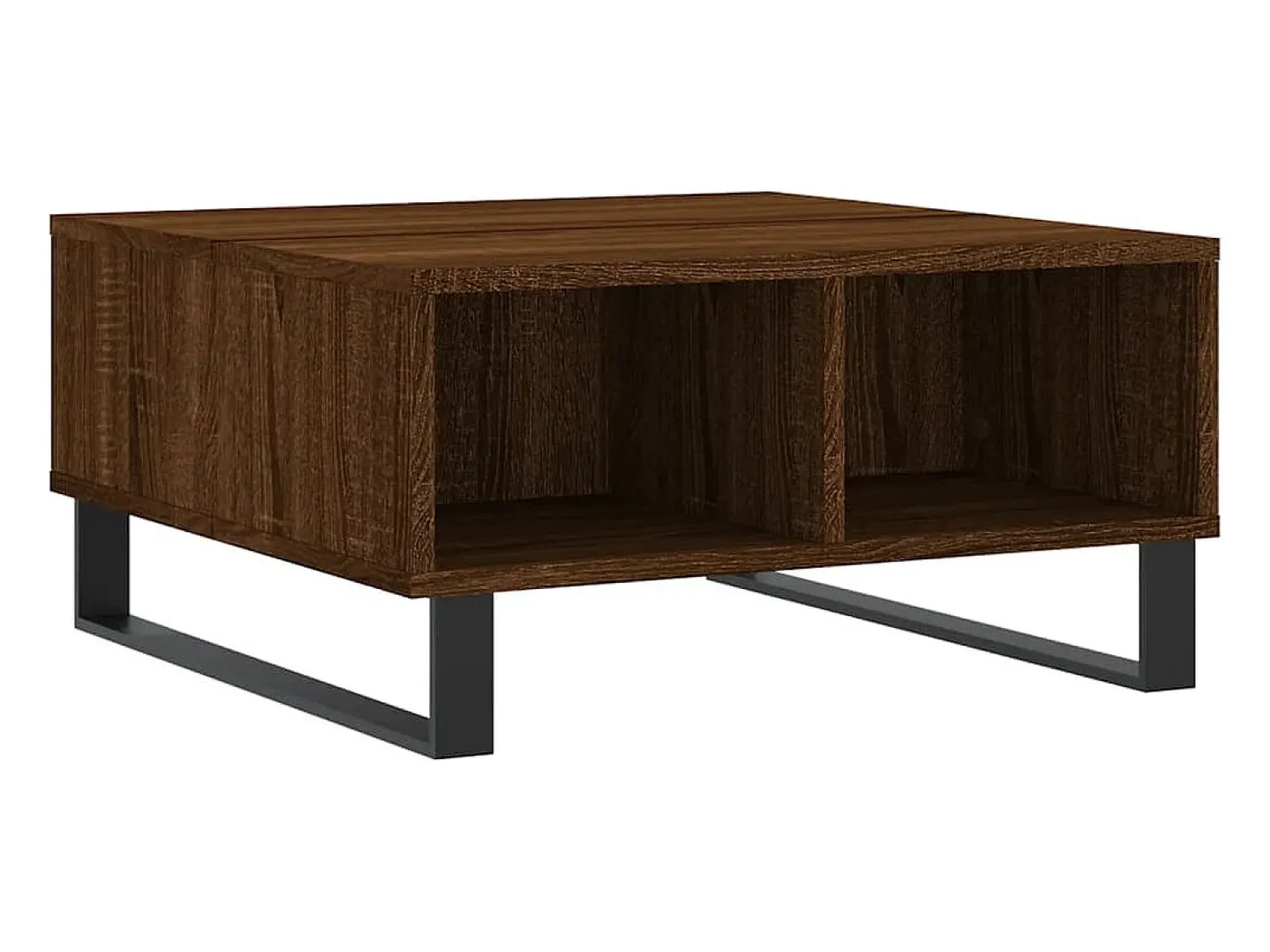 Mesa De Centro*vidaxl Mesa de centro 60x60x30 cm derivados madeira carvalho castanho Natural claro