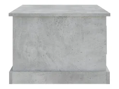 Mesa De Centro|vidaxl Mesa de centro 50x50x35 cm derivados de madeira sonoma Cinzento