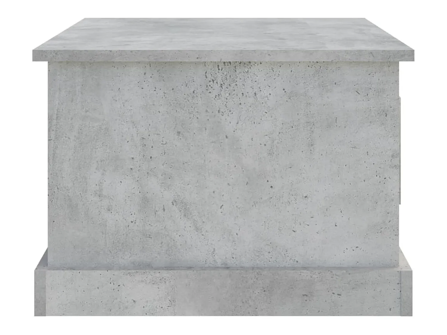 Mesa De Centro|vidaxl Mesa de centro 50x50x35 cm derivados de madeira sonoma Cinzento