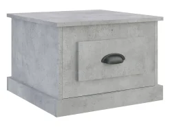 Mesa De Centro|vidaxl Mesa de centro 50x50x35 cm derivados de madeira sonoma Cinzento