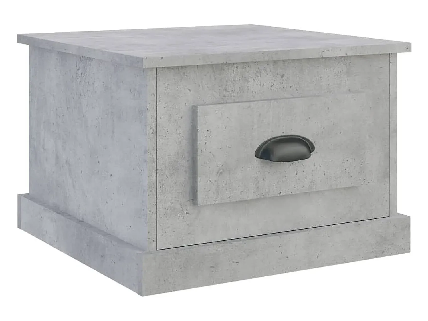 Mesa De Centro|vidaxl Mesa de centro 50x50x35 cm derivados de madeira sonoma Cinzento