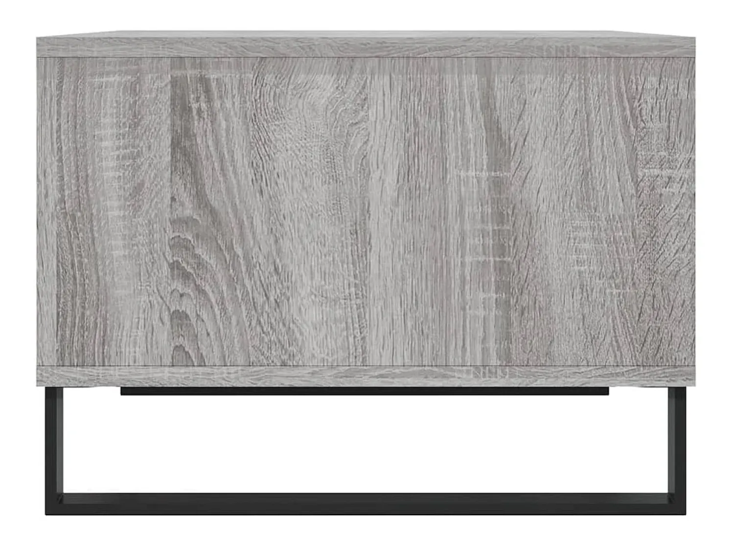 Mesa De Centro| Mesa de centro 60x50x36,5 cm derivados de madeira cinza sonoma PT169345 Cinzento