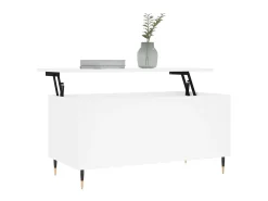 Mesa De Centro* Mesa de centro 90x44,5x45 cm derivados de madeira PT152175 Branco