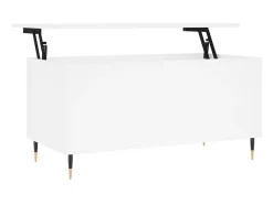 Mesa De Centro* Mesa de centro 90x44,5x45 cm derivados de madeira PT152175 Branco