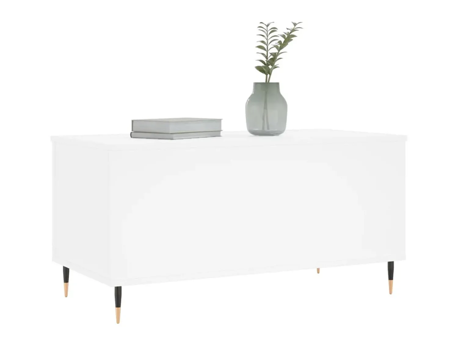 Mesa De Centro* Mesa de centro 90x44,5x45 cm derivados de madeira PT152175 Branco