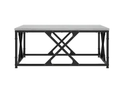 Mesa De Centro| Mesa de centro 70x70x30 cm derivados de madeira sonoma PT224141 Cinzento