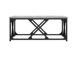 Mesa De Centro| Mesa de centro 70x70x30 cm derivados de madeira sonoma PT224141 Cinzento