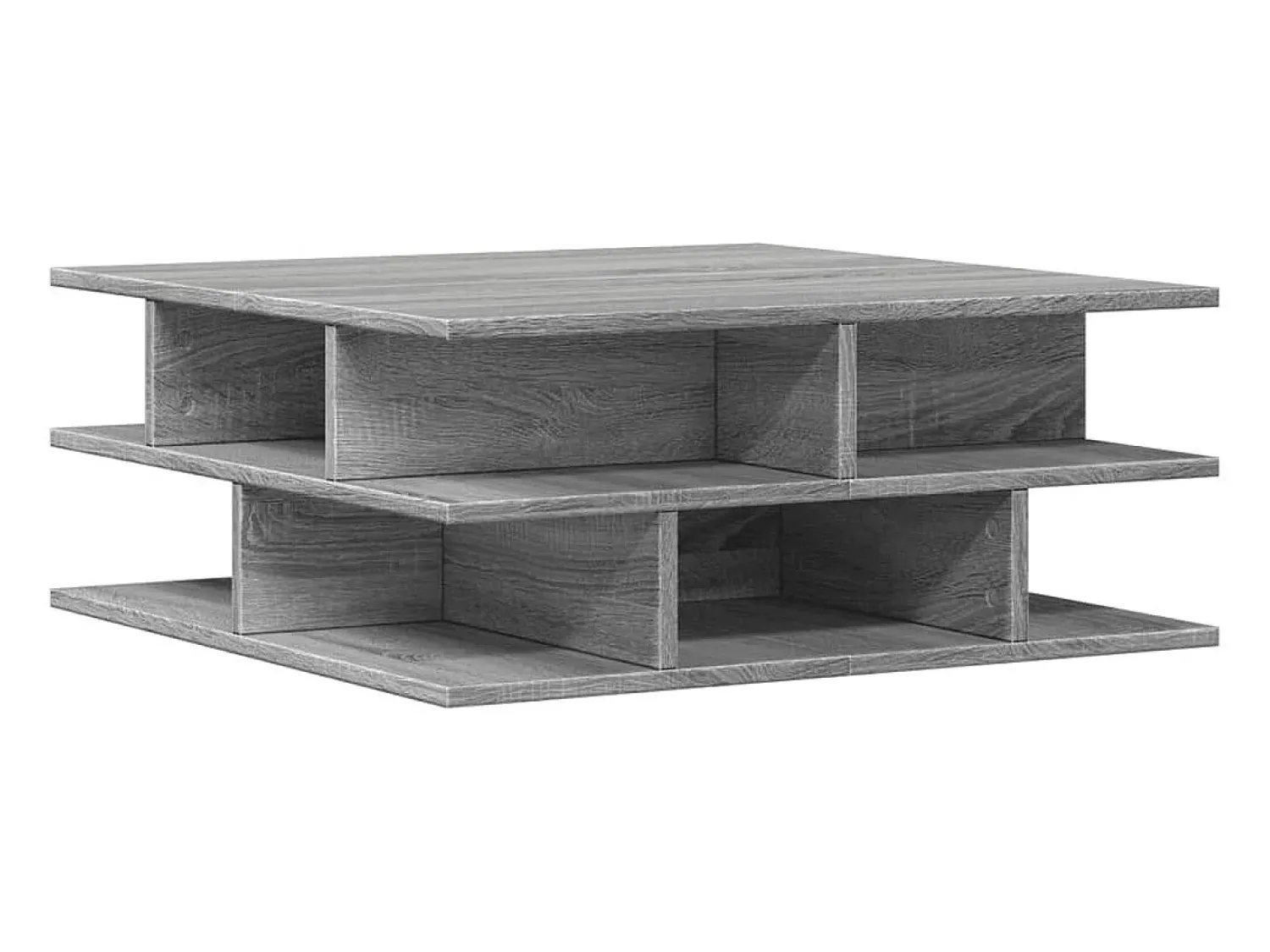 Mesa de centro 70x70x29 cm derivados de madeira sonoma PT981754^ Mesa De Centro