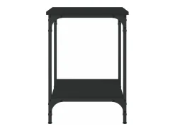 Mesa De Centro*vidaxl Mesa de centro 40x40x55 cm derivados de madeira Preto