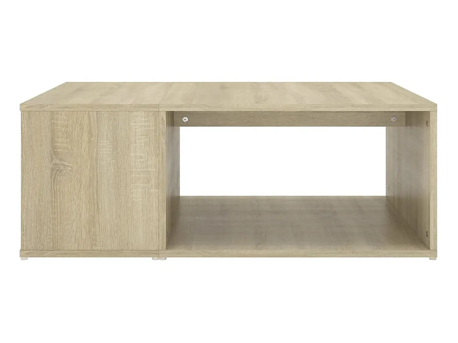 Mesa de centro 90x67x33 cm derivados de madeira carvalho sonoma PT579108 Castanho