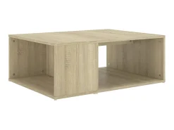 Mesa de centro 90x67x33 cm derivados de madeira carvalho sonoma PT579108 Castanho