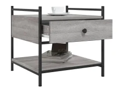 Mesa De Centro* Mesa de centro 50x50x50 cm derivados de madeira sonoma PT395350 Cinzento