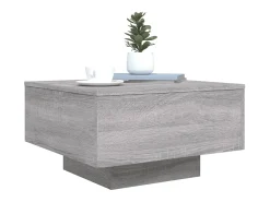Mesa de centro 55x55x31 cm derivados de madeira sonoma PT746572^ Mesa De Centro