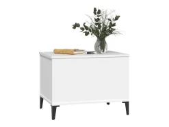 Mesa De Centro* Mesa de centro 60x44,5x45 cm derivados de madeira PT759739 Branco