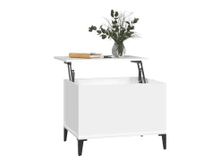Mesa De Centro* Mesa de centro 60x44,5x45 cm derivados de madeira PT759739 Branco