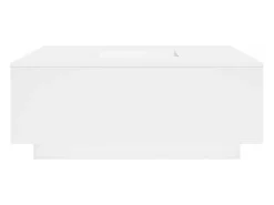 Online vidaxl Mesa de centro 100x100x40 cm derivados de madeira Branco